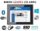 BiBOX-121PC1 (i3-10th) v.7 - Pancerny panel przemysowy z licencj Windows 10 PRO z norm odpornoci IP65 oraz WiFi, Bluetooth, z dyskiem 128GB SSD