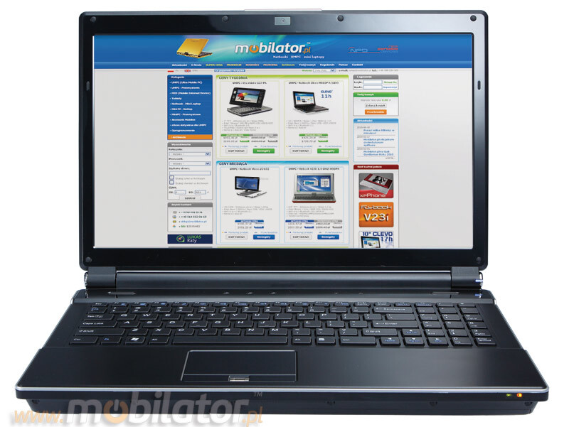 Notebook - Style Note Clevo W860CU v.1