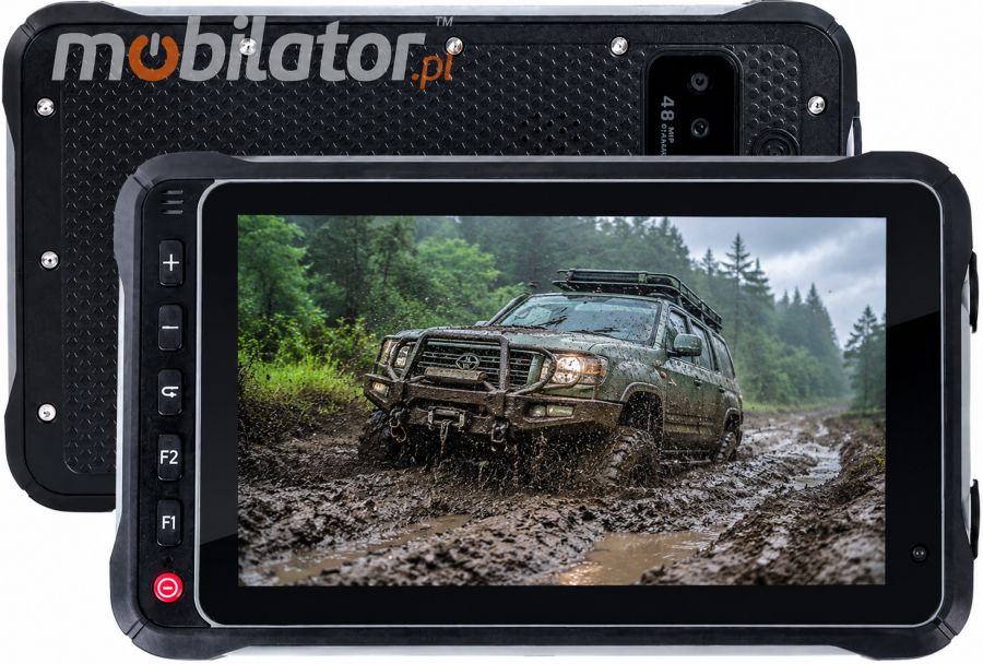 Industrial tablet for motorcyclists