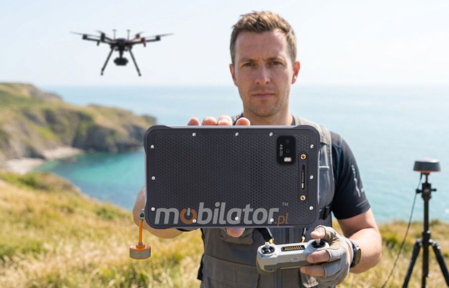 Urządzenia mobilne do lotów dronami 