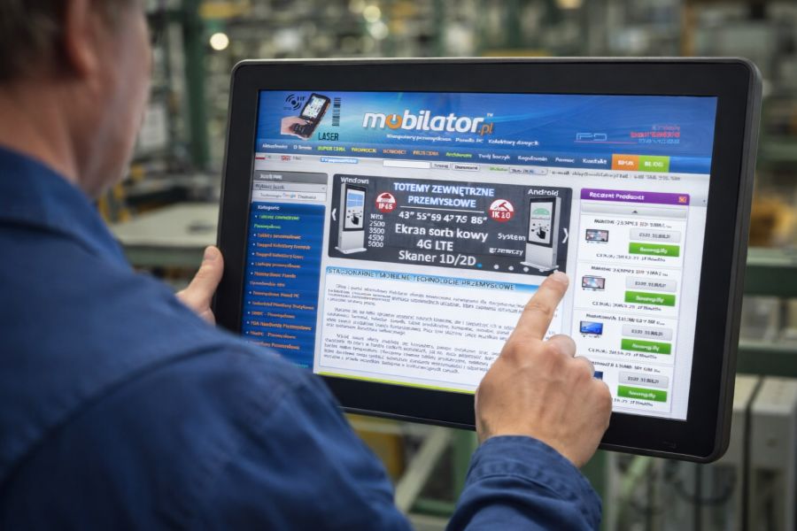 odporny panel komputerowy przemysłowy