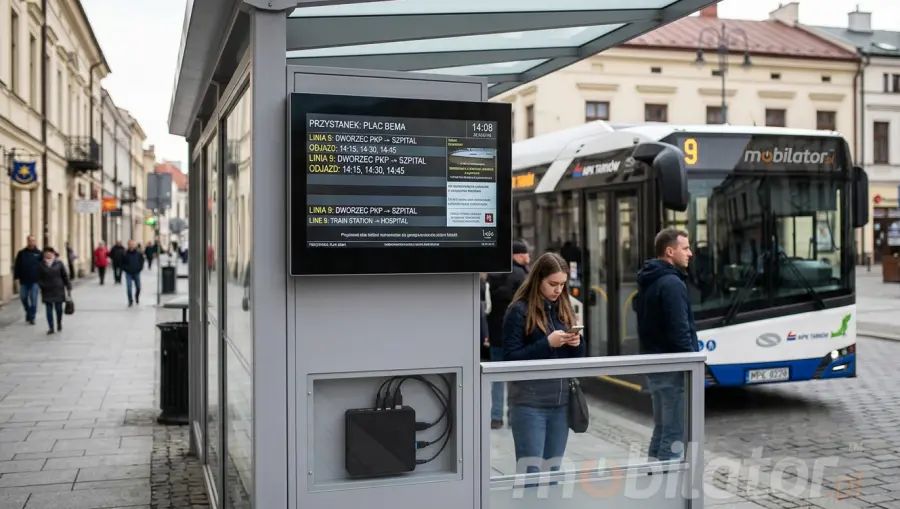 A compact computer perfect for forklifts.