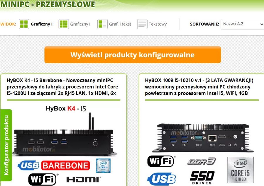 Oszczędność miejsca oraz maksymalna wydajność pracy.