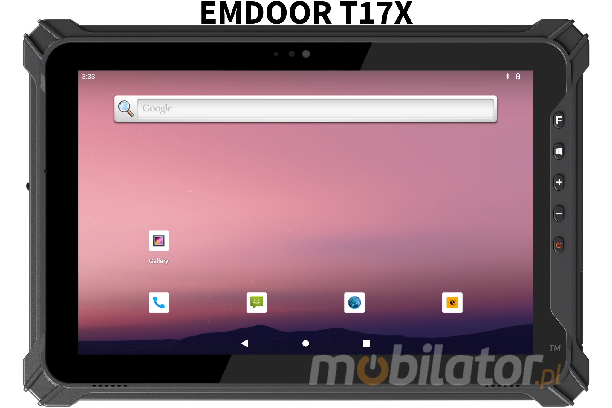 Emdoor T17X wstrząsoodporny przemysłowy tablet