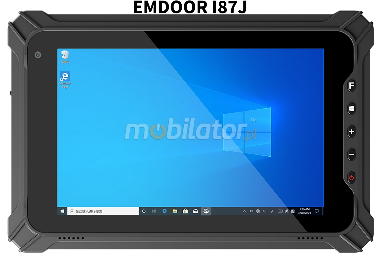 Emdoor I87J wstrząsoodporny przemysłowy tablet