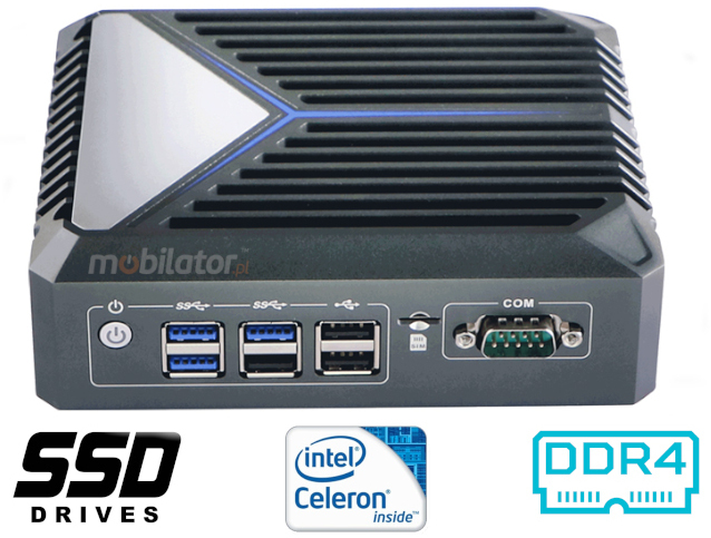 IBOX 1112N Industrial computer with Intel Celeron processor