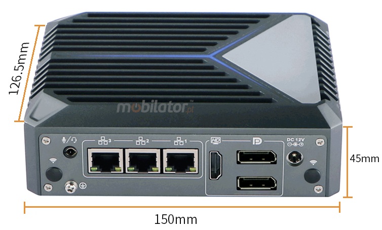 IBOX 1112N  dimensions of a modern miniPC