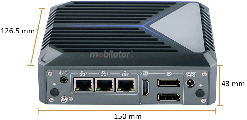 IBOX 1112N wymiary nowoczesnego miniPC 