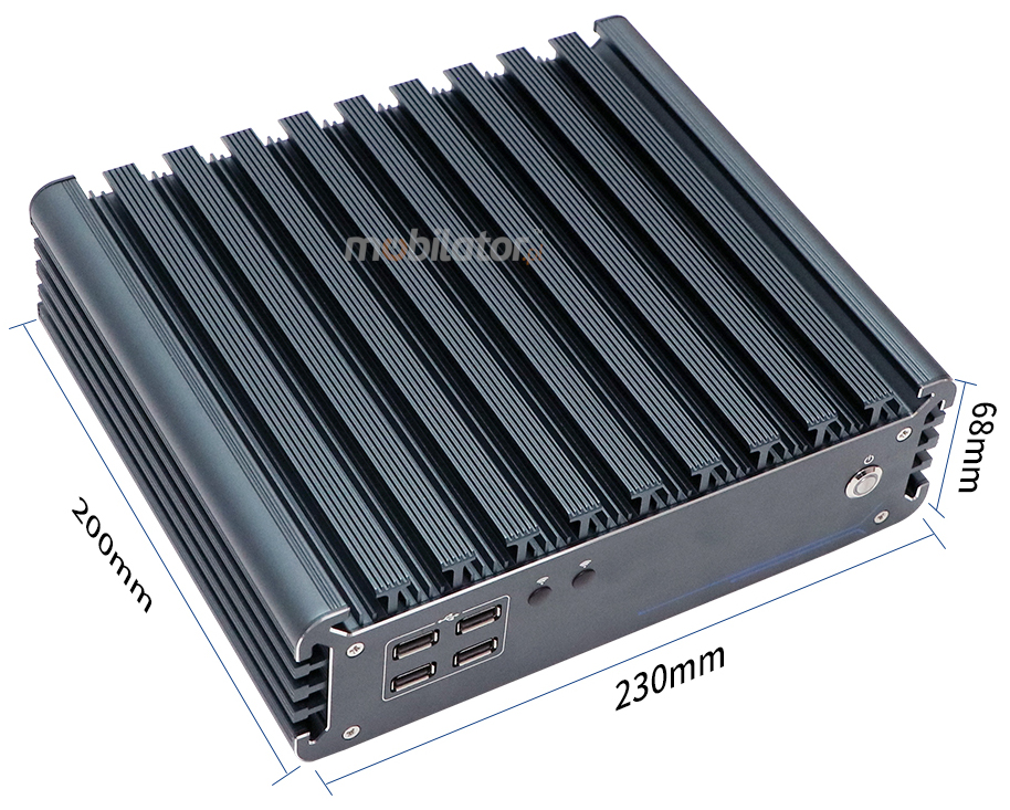 IBOX 6322 Wytrzymały MiniPC wymiary