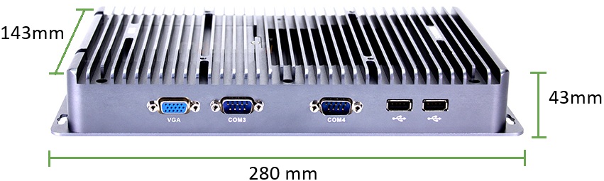 IBOX 6340  dimensions of a modern miniPC