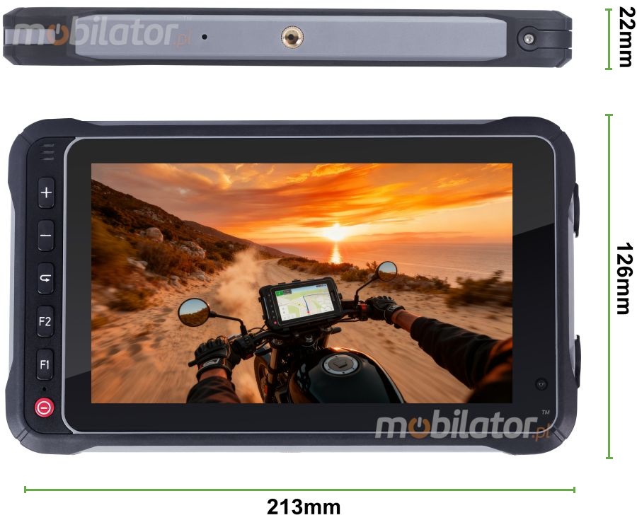 MobiPAD 7720X 4G tablety stworzone do lotów dronami