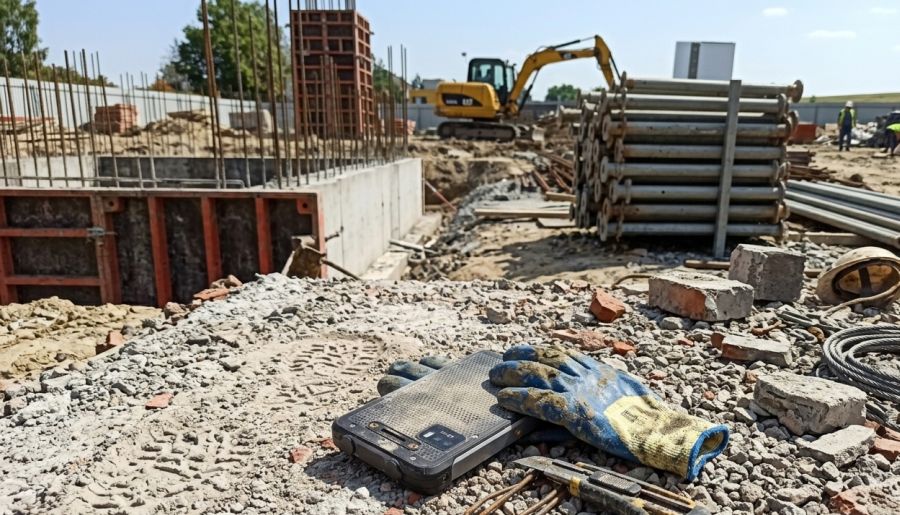 Solidny tablet z modułem 4G do pracy w terenie dla geodetów