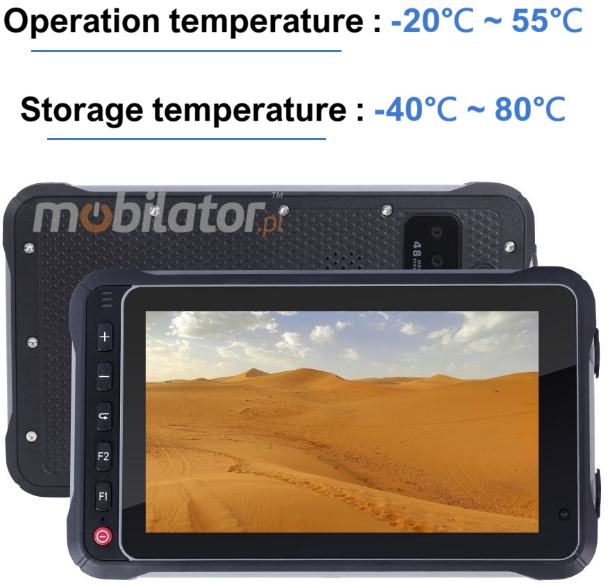 Navigate through mud and rocks with the MobiPAD tablet Navigate through mud and rocks with the MobiPAD tablet
