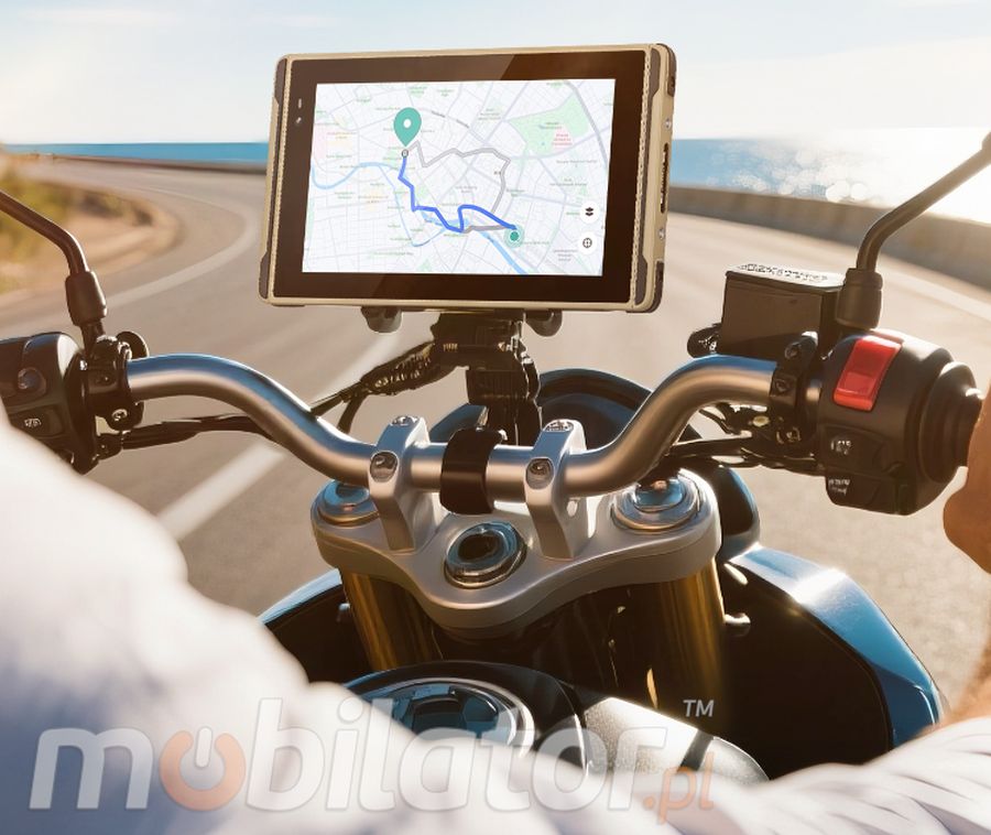 Tablet MobiPad 77X dla kierowców motocykli