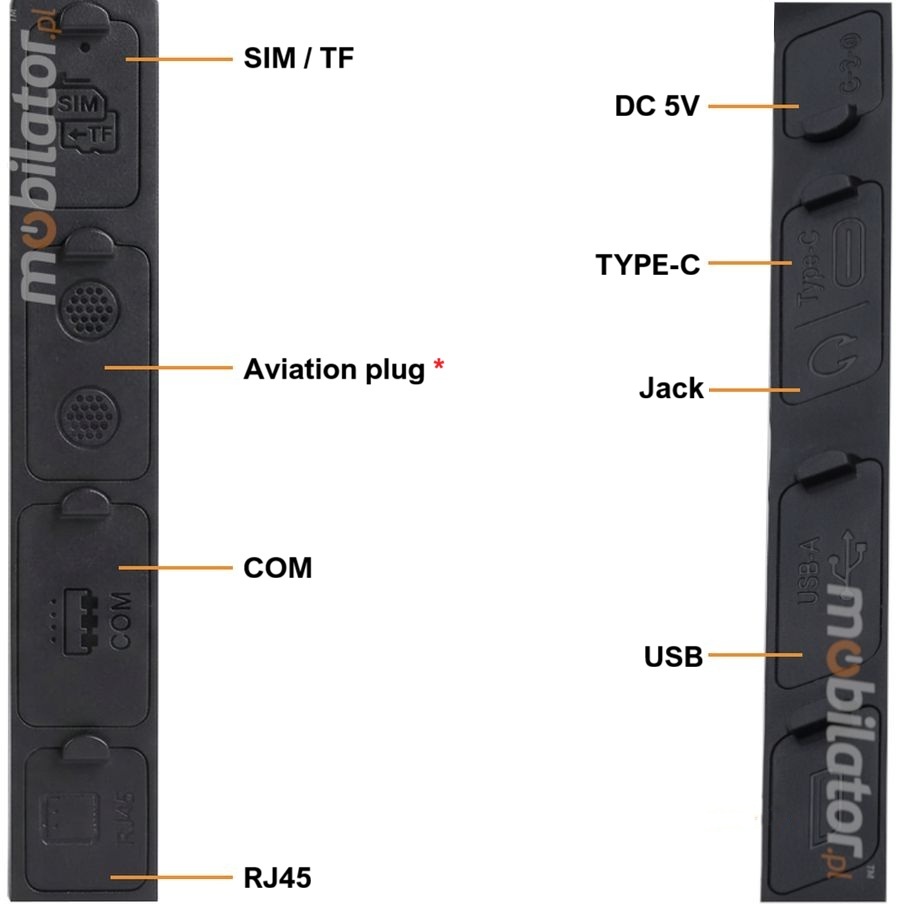 Tablet na trudne warunki atmosferyczne i mechaniczne