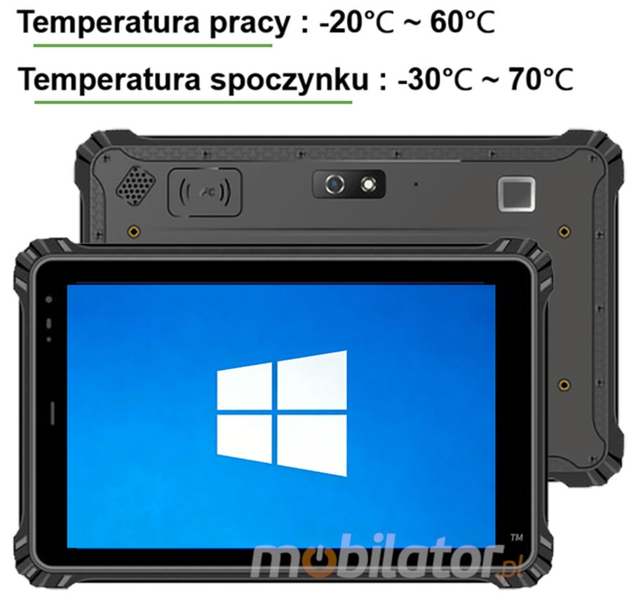 Tablet MobiPAD MR-1007W odporny na niskie i wysokie temperatury