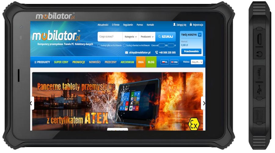 MobiPAD MR-803A innowacyjny tablet dla przemysłu MobiPAD MR-803A innowacyjny tablet dla przemysłu