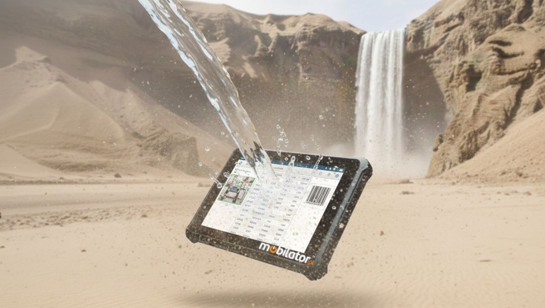 MobiPAD MR-803A wodoodporny tablet z normą IP67 MobiPAD MR-803A wodoodporny tablet z normą IP67