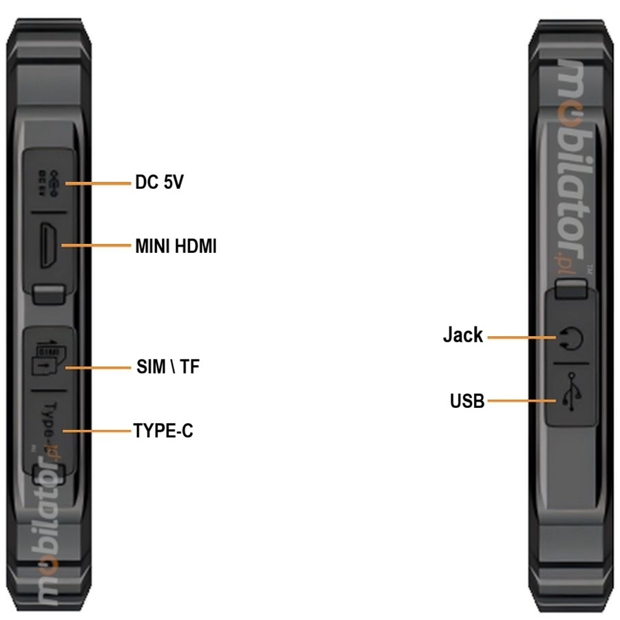 Tablet na trudne warunki atmosferyczne i mechaniczne