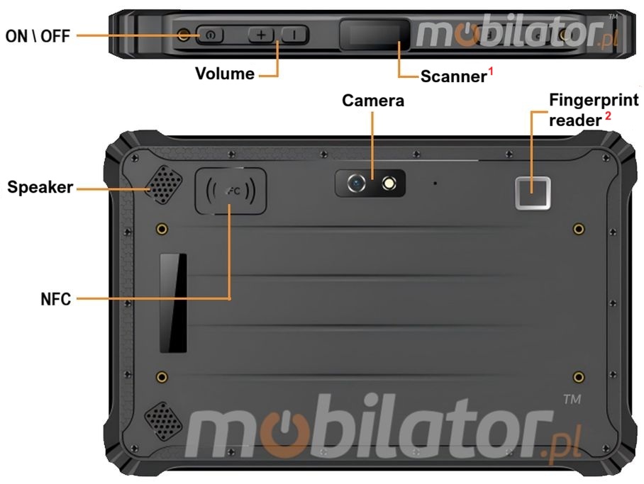 Professional Rugged Tablet for Work