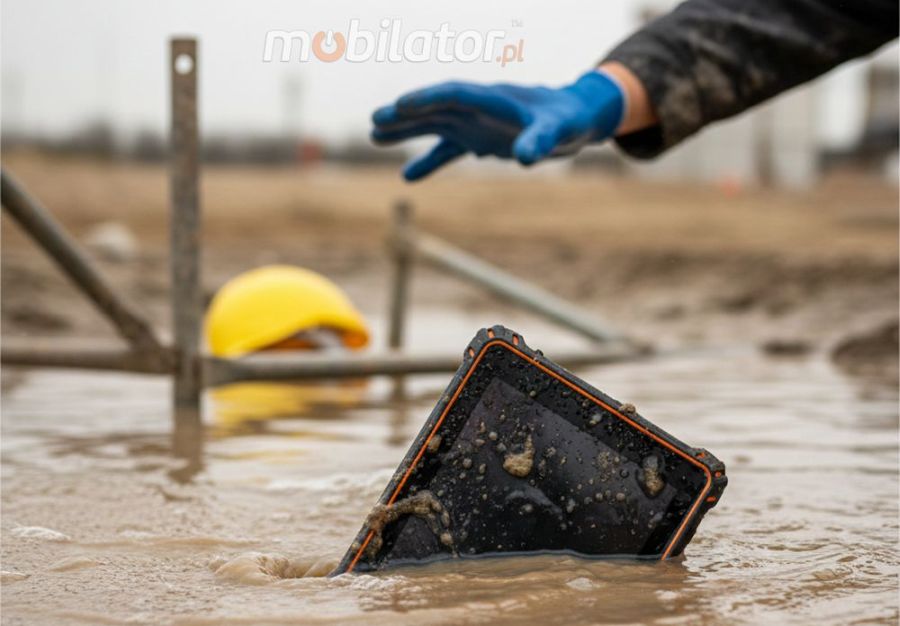 MobiPAD MR-803A wodoodporny tablet z normą IP67