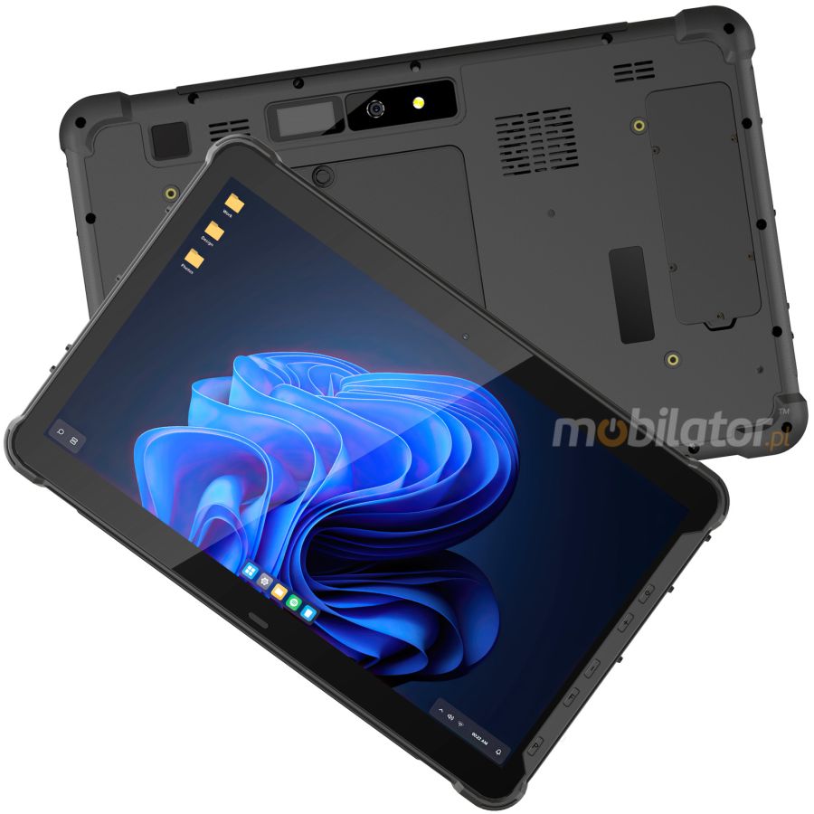 Ergonomic MobiPad DS-12CTR with drop-resistant housing