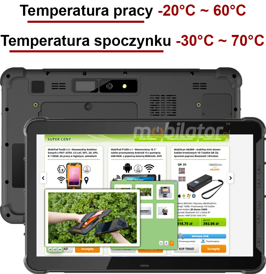 Odporny na ekstremalne temperatury - DS-12CTR