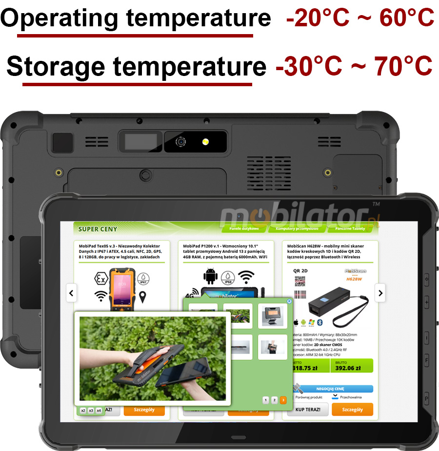 Resistant to extreme temperatures - DS-12CTR