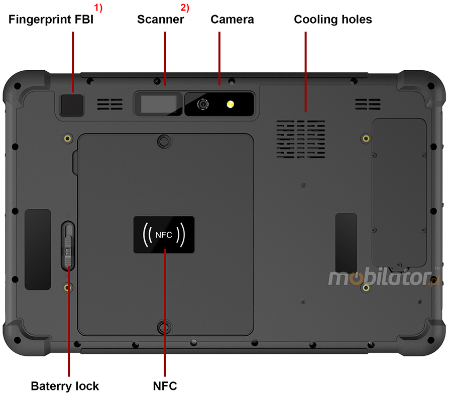 DS-12CTR Multi-Purpose Armored Tablet