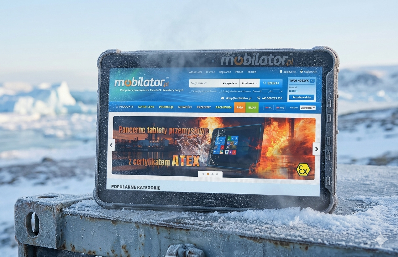 IP67 resistance in the MobiPad DS-12CTR armored tablet