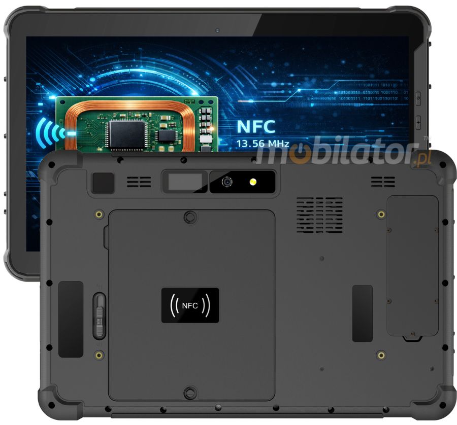 MobiPad DS-12CTR professional tablets for working with NFC