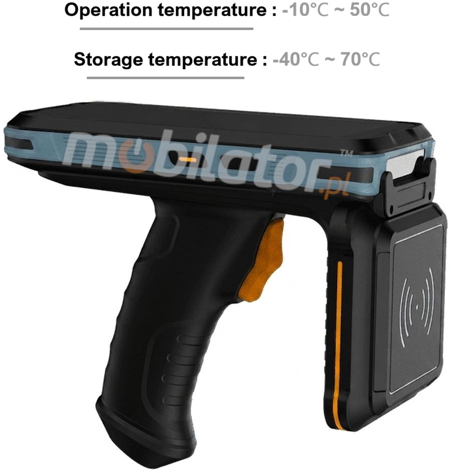 Reliable 6-inch NFC collector with scanner Reliable 6-inch NFC collector with scanner