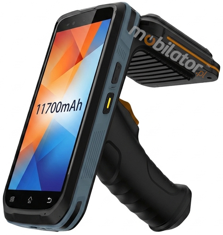 MobiPad HS7200N v.5 - Wytrzymałe koletory danych z wydajnym procesorem MTK6765, dużą baterią 11700mAh, 8GB+128GB, NFC, Honeywell N5703, RFID UHF MobiPad HS7200N v.5 - Wytrzymałe koletory danych z wydajnym procesorem MTK6765, dużą baterią 11700mAh, 8GB+128GB, NFC, Honeywell N5703, RFID UHF