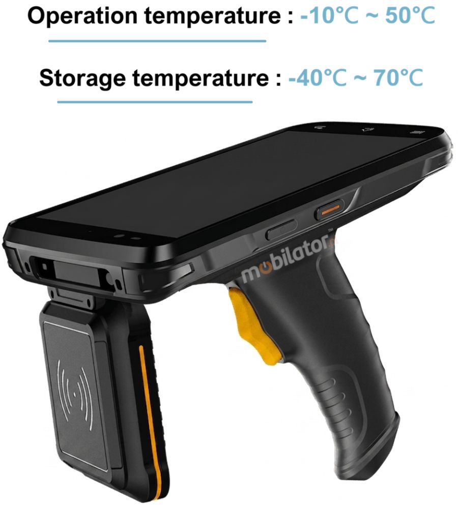 Industrial warehouse terminal with a 2D scanner