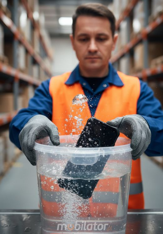 Wzmocniony wodoodporny przemysłowy kolektor danych