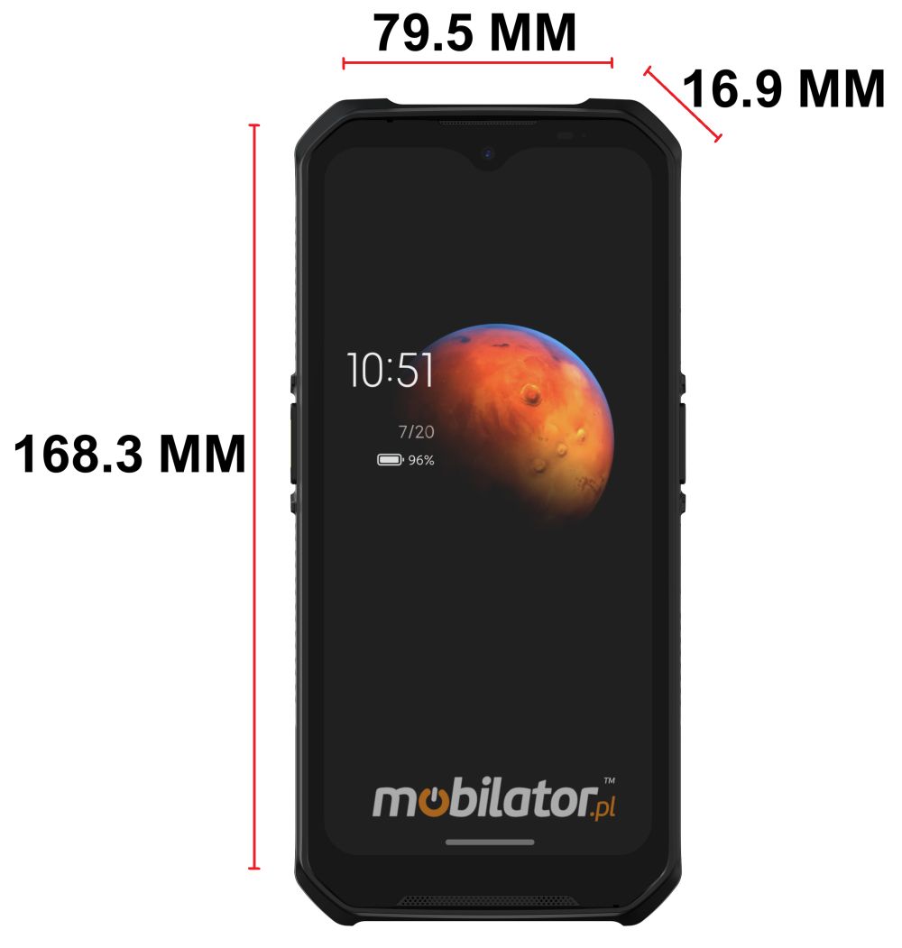 Militarny kolektor danych dla firmy MobiPad wodoodporny i wstrząsoodporny 