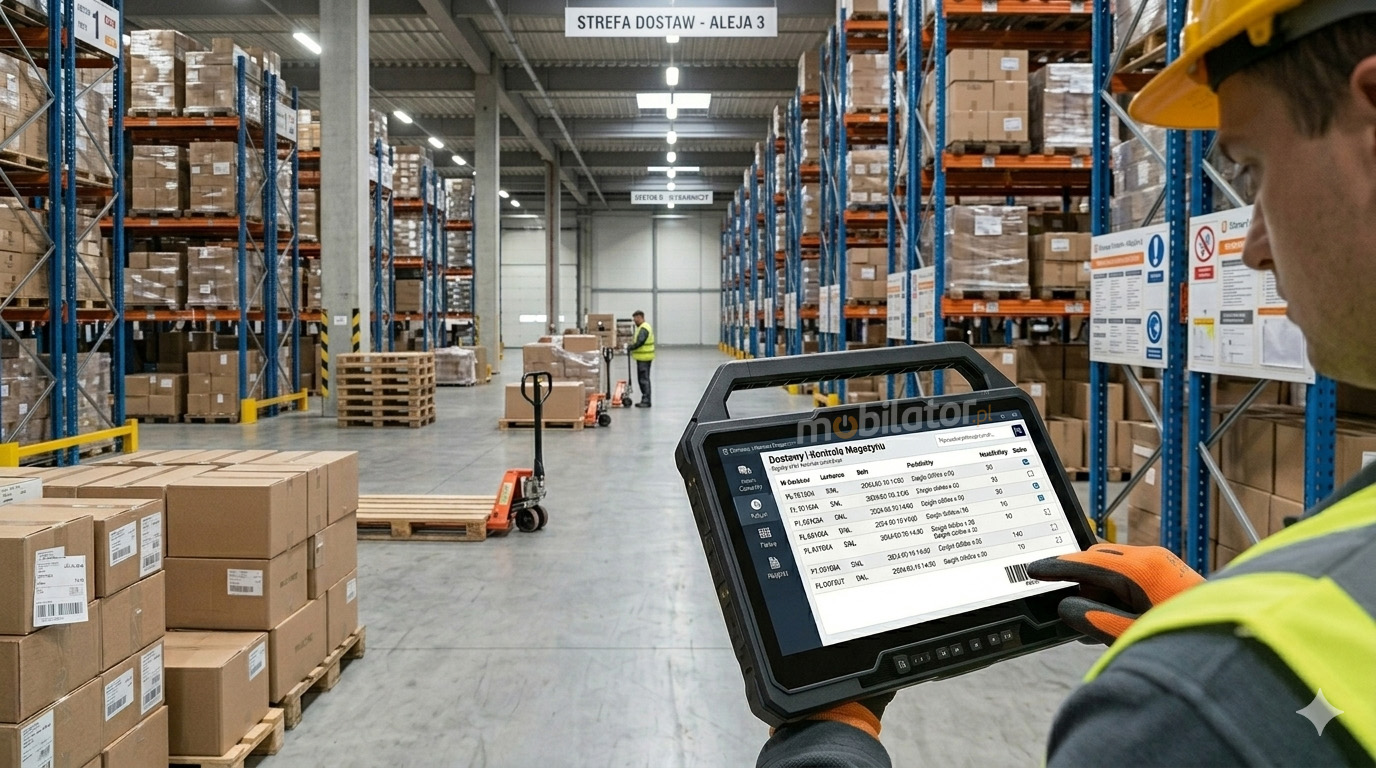 Funkcjonalny tablet do zastosowania w handlu - RT-UF1330DS