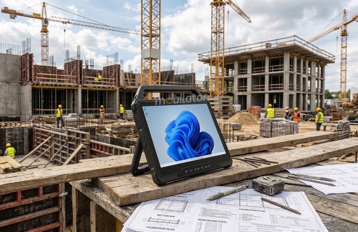 MobiPad RT-UF1330DS do zastosowań na budowie
