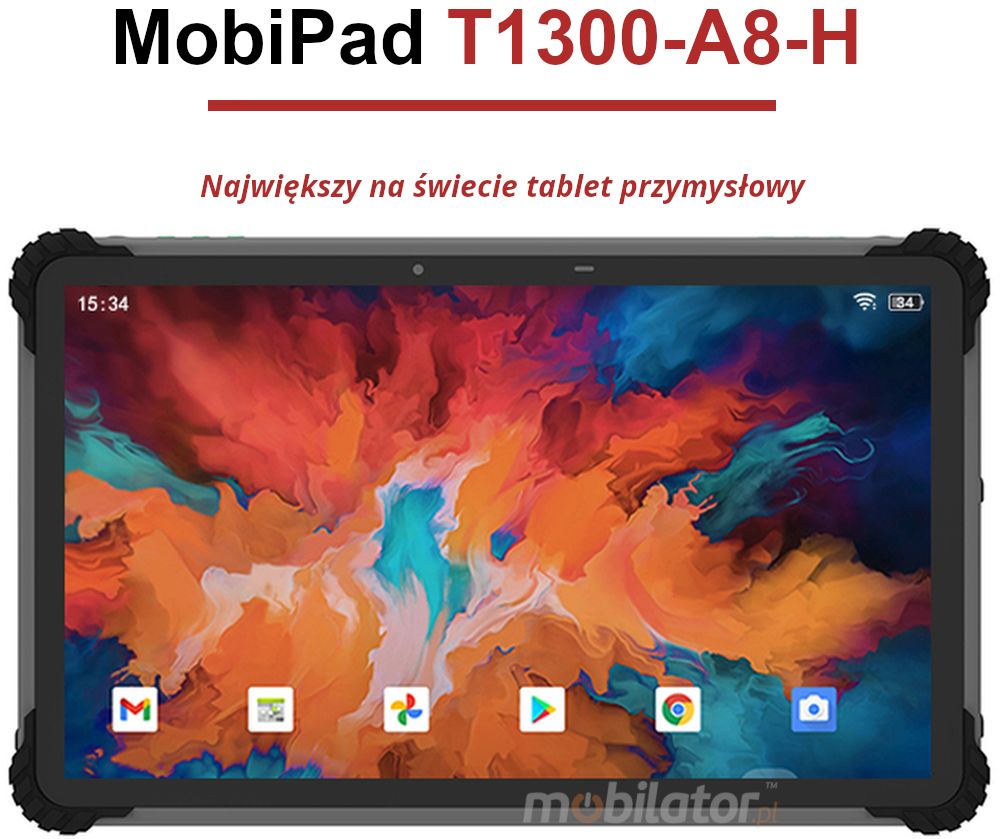Największy na świecie 13 calowy tablet MobiPad T1300-A8-H z systemem operacyjnym Android
