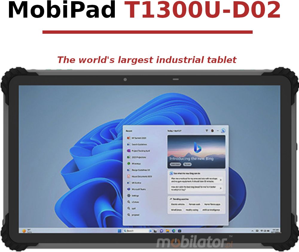 T1300U-D02 - 13.3-inch Tablet big display with 8GB Memory