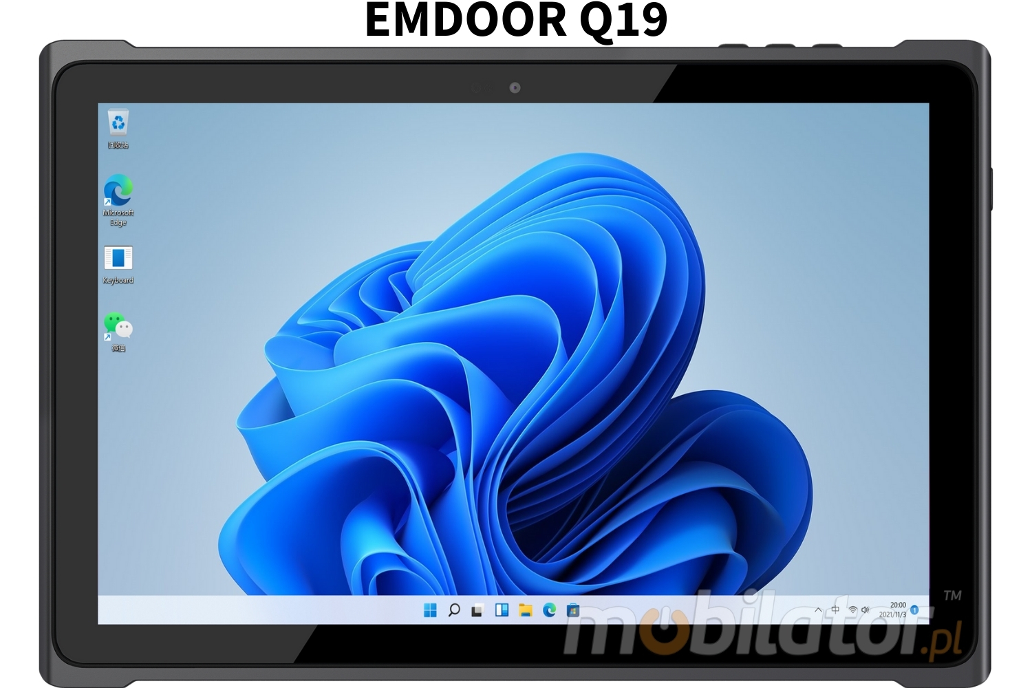 Emdoor Q19 wstrząsoodporny przemysłowy tablet