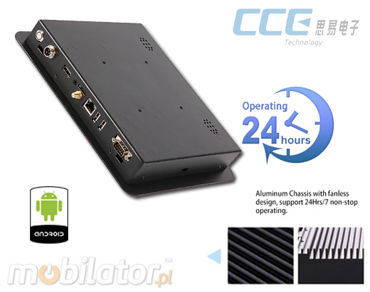 Industial Touch ANDROID PC CCETouch ACT08-PC Przmysłowy Panel PC Andoid CCETouch ACT08-PC WiFI Norma odporności IP54 Przemysłowy komputer panelowy Ekran rezystancyjny 5 wire resistive wyświetlacz 8 cali mobilator.pl New Portable Devices Windows RS-232 COM ANDRIOD PANEL PC KOMPUTER ANDROID 