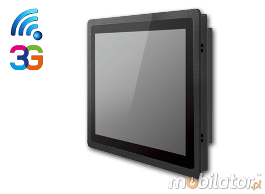 MTouch Operatorski Panel Przemyslowy Fanless MobiBOX IP65 J1900 17 Komputer panelowy Panel PC  Przemysłowy komputer panelowy Ekran rezystancyjny 5 wire resistive wyświetlacz 17 cali mobilator.pl New Portable Devices Windows RS-232 COM VGA HDMI Intel Celeron 