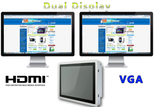 MTouch Operatorski Panel Przemyslowy MobiBOX IP65 1037U 19 Komputer panelowy Panel PC  Przemysłowy komputer panelowy Ekran rezystancyjny 5 wire resistive wyświetlacz 19 cali mobilator.pl New Portable Devices Windows RS-232 COM VGA HDMI Intel Celeron 