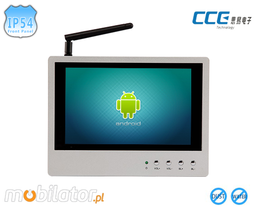 Industial Touch ANDROID PC CCETouch ACT07-PC Przmysłowy Panel PC Andoid CCETouch ACT07-PC WiFI Norma odporności IP54 Przemysłowy komputer panelowy Ekran rezystancyjny 4 wire resistive wyświetlacz 7 cali mobilator.pl New Portable Devices Windows RS-232 COM ANDRIOD PANEL PC KOMPUTER ANDROID 
