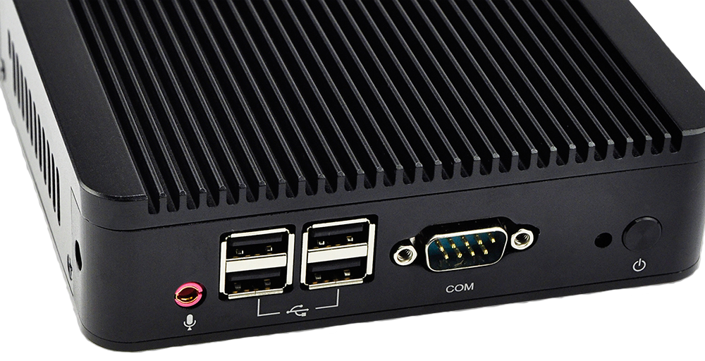 Industrial Computer Fanless MiniPC mBOX Nuc Q107N