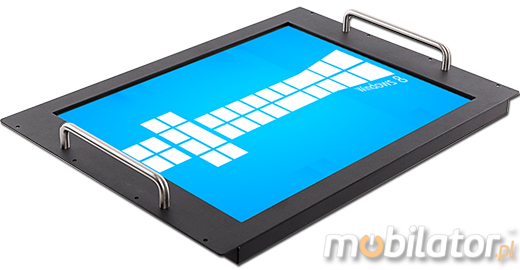 Industial RACK MOUNT Touch PC CCETouch CT19-PC Przemysłowy Komputer Panelowy RACK MOUNT - CCETouch CT19-PC Norma odporności IP54 Przemysłowy komputer panelowy Ekran rezystancyjny 5 wire resistive wyświetlacz 19 cali mobilator.pl New Portable Devices Windows RS-232 COM RACK MOUNT 