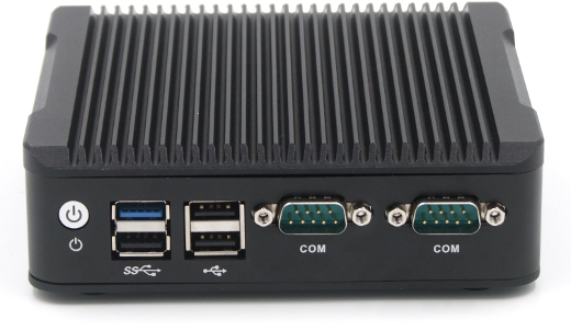 Industrial Computer Fanless MiniPC RS232 USB 3.0 COM LAN RJ-45 HDMI VGA Mini computer