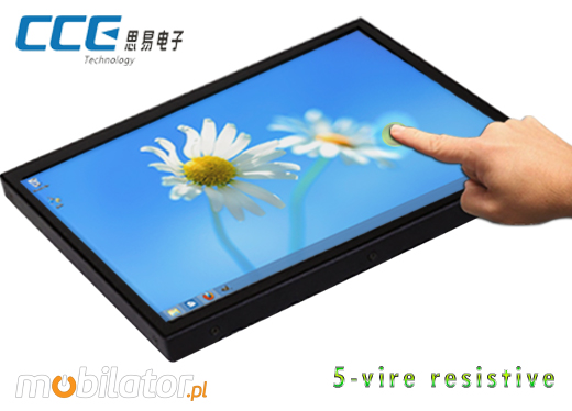 Industial Touch PC CCETouch CT215-PC Komputer panelowy Panel PC Norma odporności IP65 Przemysłowy komputer panelowy Ekran rezystancyjny 5 wire resistive wyświetlacz 215 cali mobilator.pl New Portable Devices Windows