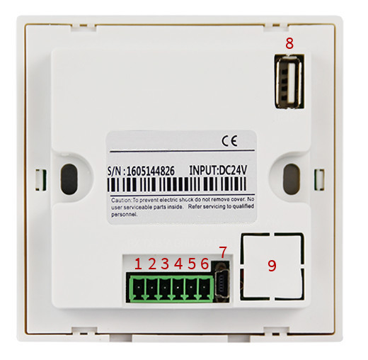 control panel HMI operator panel Windows CE Modbus